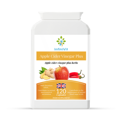 Image 1 for Apple Cider Vinegar Plus 120 Capsules