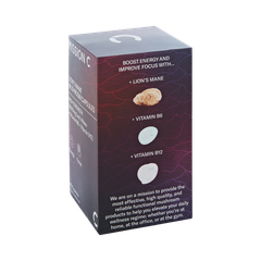 Image 5 for Mission C Lion’s Mane Capsules 8000mg with Vitamin B6 & B12 60 Vegan Capsules