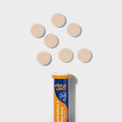 Image 2 for Hydration Plus 3-In-1 Formula Electrolyte & Multivitamin Effervescent Mango 20 Tablets