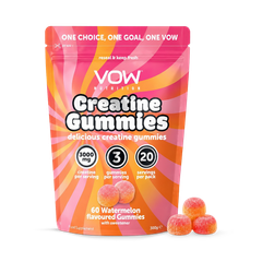 Image 1 for VOW Nutrition Creatine Gummies Watermelon 60 Gummies