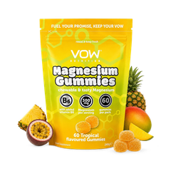 Image 1 for VOW Nutrition Magnesium Gummies Tropical 60 Gummies