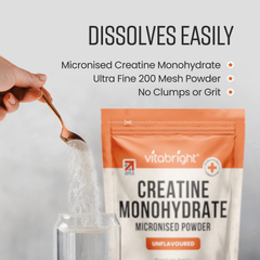 Image 5 for Creatine Powder 3.5g per serving - 400g pouch - 114 servings of Pure Creatine Monohydrate Powder