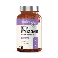 Image 1 for Biotin with Coconut - 12,000 mcg - 400 Tablets