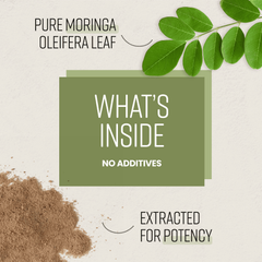 Image 5 for Moringa Leaf Extract 10,000mg per Capsule - 120 Capsules - 1 a Day