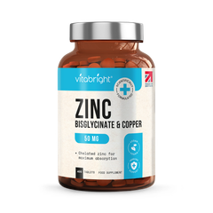 Image 1 for Zinc Bisglycinate with Copper - 50mg per Serving - 400 Tablets
