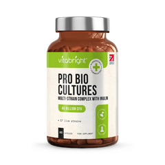 Image 1 for Probiotic Complex 17 Strains - 45 Billion CFUs per Serving - 60 Capsules