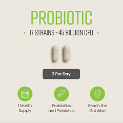 Image 3 for Probiotic Complex 17 Strains - 45 Billion CFUs per Serving - 60 Capsules