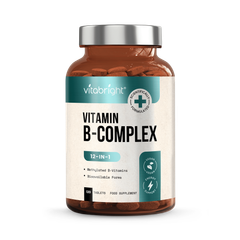 Image 1 for Methylated Vitamin B Complex with Vitamin C - 11 B Vitamins - 120 Tablets