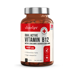 Image 1 for Methylated Vitamin B12 Tablets Dual Active - 1000mcg - 60 Tablets