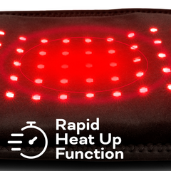 Image 5 for Zen Physio Lower Back Therapy Belt with Infrared Light, Heat & Vibration Massage Pad