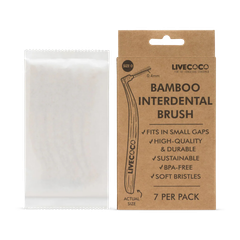 Image 2 for Bamboo Interdental Brushes (Reusable) Size 0 (0.4mm) 7Pack