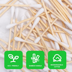 Image 2 for Bamboo Cotton Buds  100 Pieces