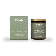 Image 3 for RESA Essential Oil Candle Highlands 145g