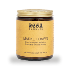 Image 2 for RESA Essential Oil Candle Market Dawn 145g
