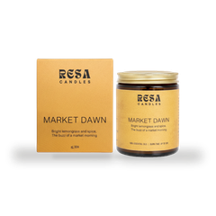 Image 3 for RESA Essential Oil Candle Market Dawn 145g