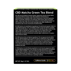 Image 2 for CBD Matcha Green Tea Blend 1 x36g