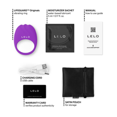 Image 3 for LELO LIFEGUARD™ Originals Vibrating Ring Purple