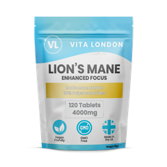 Image 1 for Lion's Mane 4000mg Mushroom Supplement 120 Tablets