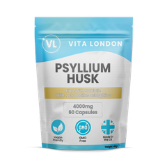 Image 1 for Psyllium Husk Capsules Fibre + Probiotic Acidophilus 4000mg  60 Capsules