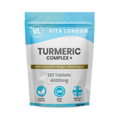 Image 1 for Turmeric + Ginger Curcumin Supplement 4000mg 120 Tablets