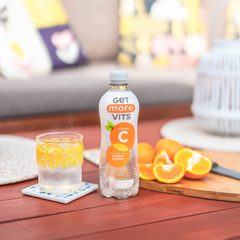 Image 2 for Get More Vitamin C Sparkling Orange 12x500ml