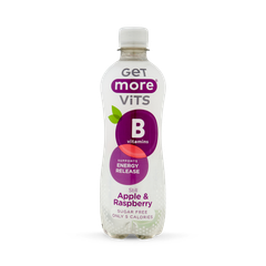 Image 1 for Get More B Vitamins Still Apple & Raspberry 12x500ml