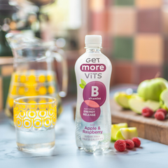 Image 2 for Get More B Vitamins Still Apple & Raspberry 12x500ml