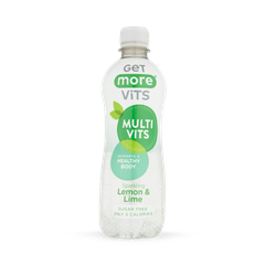 Image 1 for Get More Multivitamins Sparkling Lemon & Lime 12x500ml