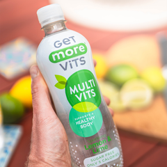 Image 2 for Get More Multivitamins Sparkling Lemon & Lime 12x500ml