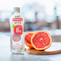 Image 3 for Get More Vitamin B12 Still Pink Grapefruit 12x500ml