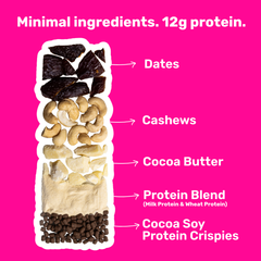 Image 5 for Cashew Cookie Dough Clean Protein Bar 12 x 48g