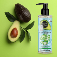 Image 4 for Gentle Cleansing Gel for all skin types Aloe & Avocado 200ml