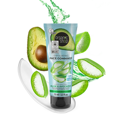 Image 2 for Exfoliating Face Gommage for all skin types Aloe & Avocado 75ml
