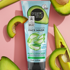 Image 2 for Deep Hydration Face Mask for all skin types Aloe & Avocado 75ml