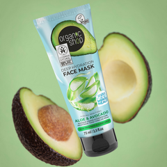 Image 4 for Deep Hydration Face Mask for all skin types Aloe & Avocado 75ml