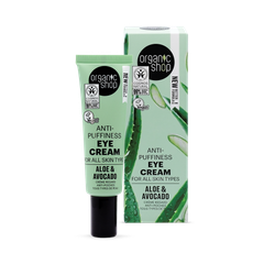 Image 1 for Anti-puffiness Eye Cream for all skin types Aloe & Avocado 30ml