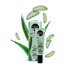 Image 2 for Anti-puffiness Eye Cream for all skin types Aloe & Avocado 30ml