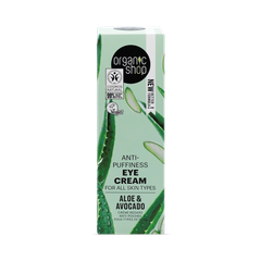 Image 4 for Anti-puffiness Eye Cream for all skin types Aloe & Avocado 30ml