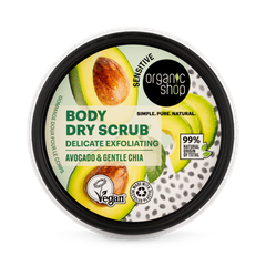 Image 3 for Delicate Exfoliating Dry Body Scrub Avocado & Chia 250ml