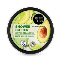 Image 3 for Gentle Cleansing Shower Butter Lime & Whipped Avocado 250ml