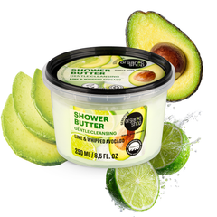 Image 4 for Gentle Cleansing Shower Butter Lime & Whipped Avocado 250ml