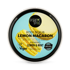 Image 2 for Firming Lemon Macaron Body Scrub Lemon & Mint 250ml