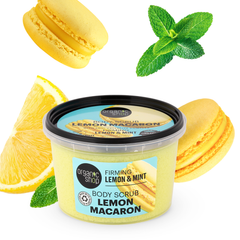Image 3 for Firming Lemon Macaron Body Scrub Lemon & Mint 250ml