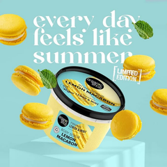 Image 4 for Firming Lemon Macaron Body Scrub Lemon & Mint 250ml