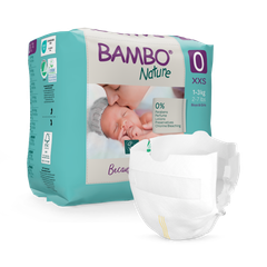 Image 1 for Nappies Size 0, 1-3kg, 24 Pack