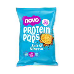 Image 2 for Novo Protein Pops Salt & Vinegar 45g 6pcs/pack
