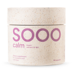 Image 1 for SOOO calm: Reishi extract 15-18:1 90 Capsules