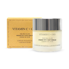 Image 1 for London Botanical Laboratories  Vitamin C + CBD | The Pro-Glow Fresh Vit C Day Cream 50ml