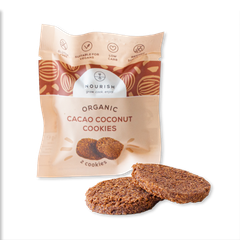 Image 3 for Nourish Organic Cacao Coconut Cookies x 2
