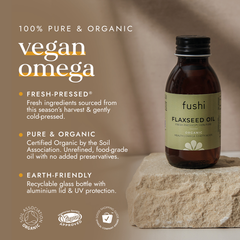 Image 3 for Organic Flaxseed Oil 250ml